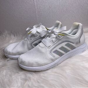 Adidas Edge Lux 5 Iridescent Striped Knit Running Shoe 9